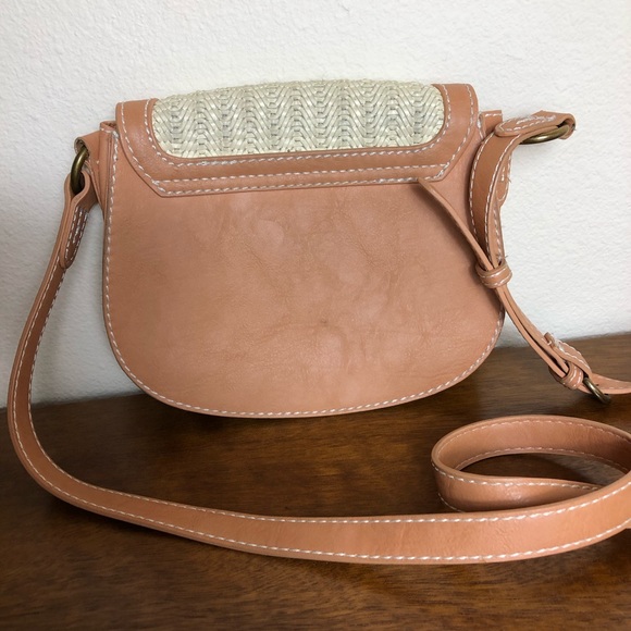 Straw Crossbody Purse, Universal Thread - Picture 3 of 7